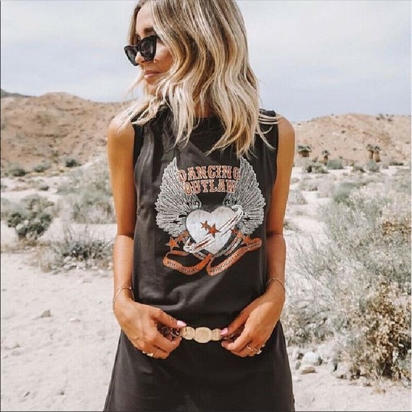 NWTBoutique Figleaffashion tankdress Dancing Outlaw - Picture 3 of 7